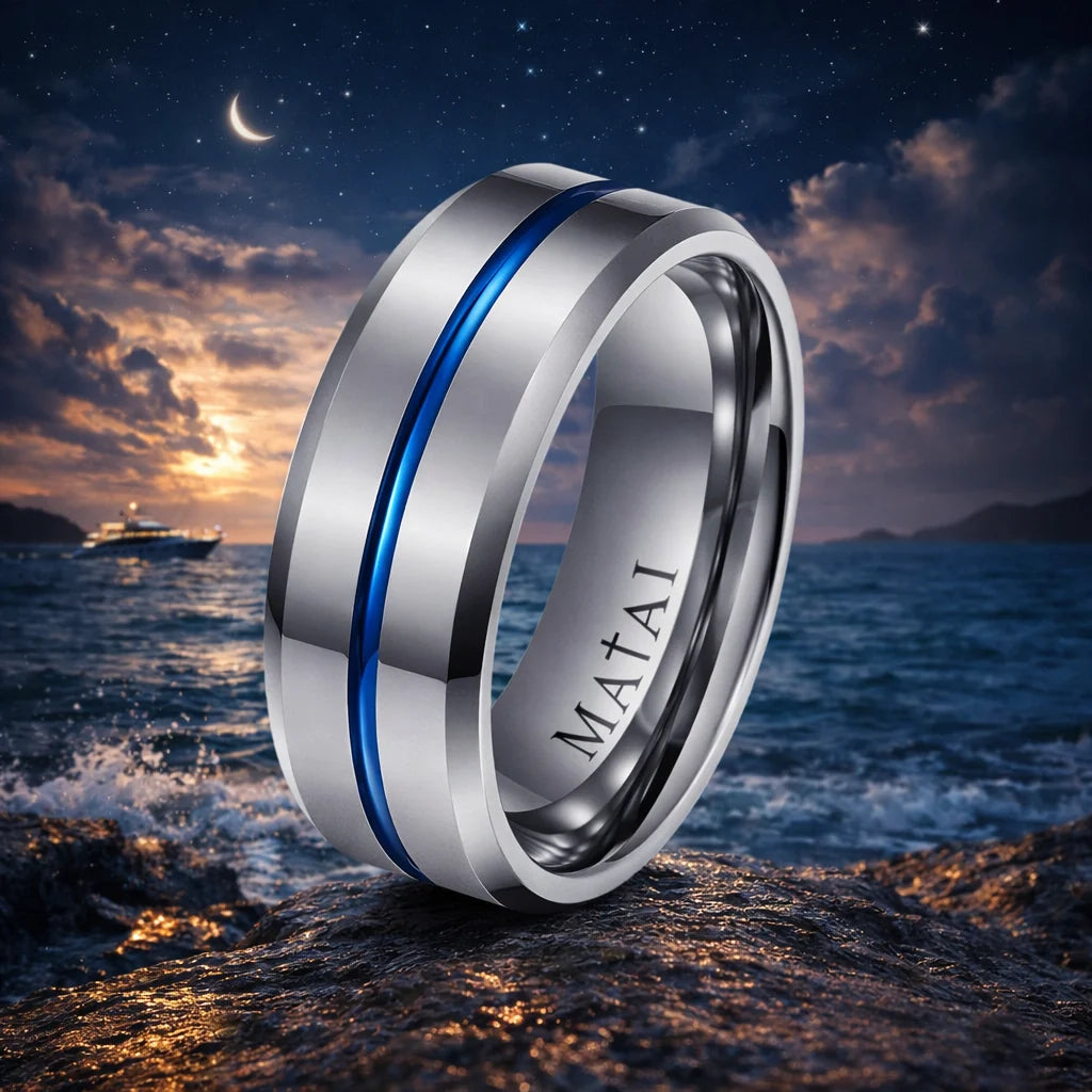 MATAI | Silver Blue | NBRS 428 Ring |