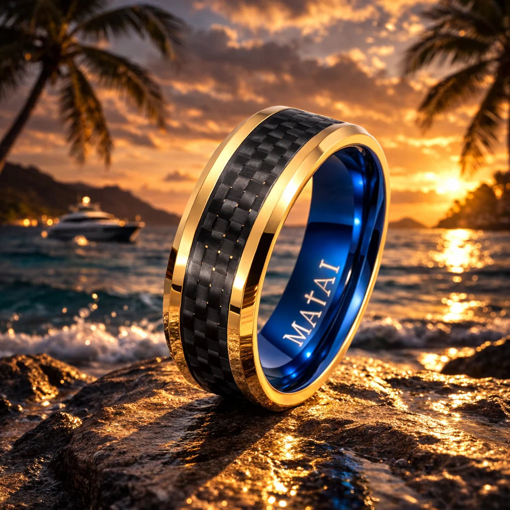 MATAI | S1 Gold Black Mat | Unikai Ring