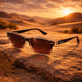 MATAI AJ1 Sunglasses - Dual Tone Black | Brown