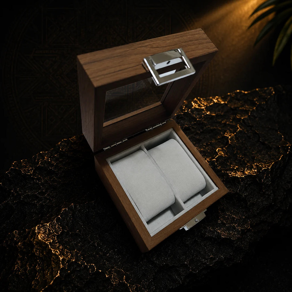 MATAI Double Watch Display Box