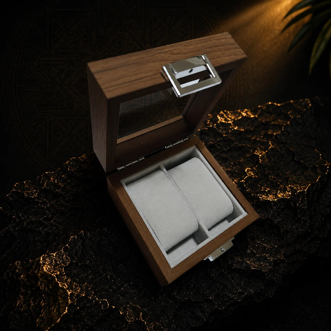 MATAI Double Watch Display Box