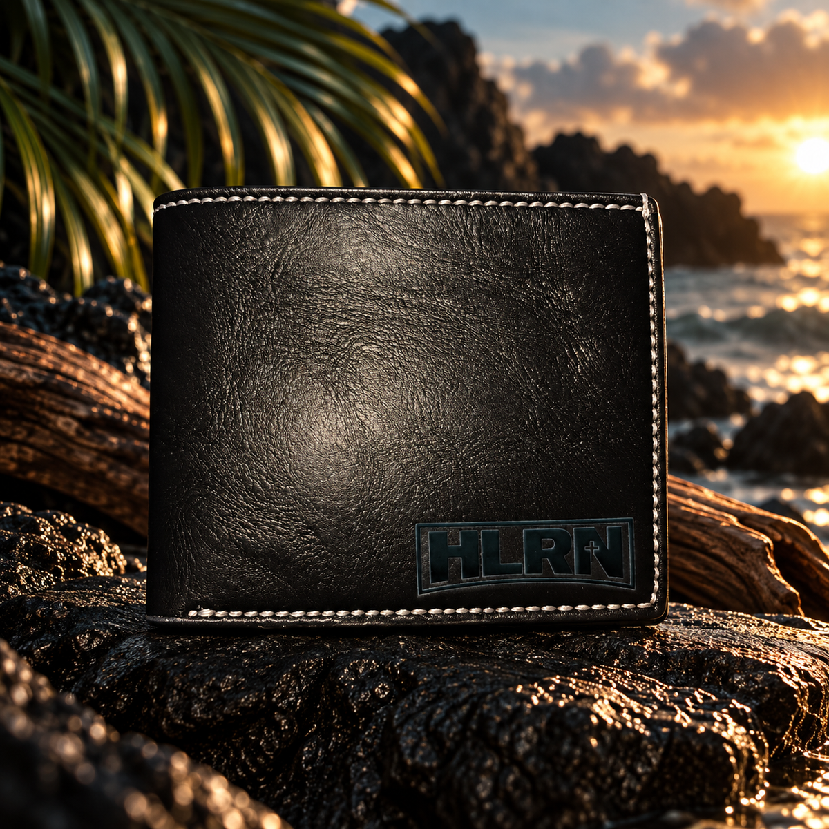 HLRN Wallet | Black | Black Logo