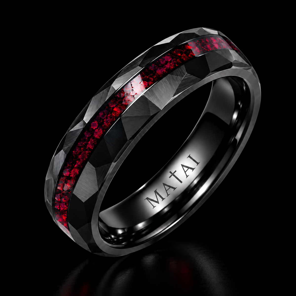 MATAI | S3 Black Crimson | Covenant Ring